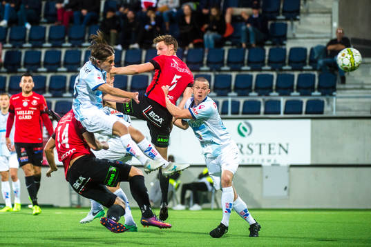 Trelleborgs Alexander Blomqvist gör 1-2