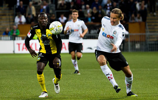Hammarbys Pa Amat Dibba och Örebros Arvid Brorsson
