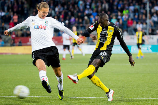 Hammarbys Pa Amat Dibba gör 0-3 och Örebros Arvid Brorsson