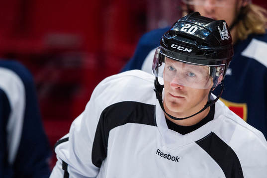 San Josés Marcus Sörensen deltar i en träning