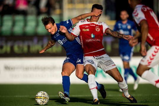 Sundsvalls Eric Larsson och Kalmars Melker Hallberg