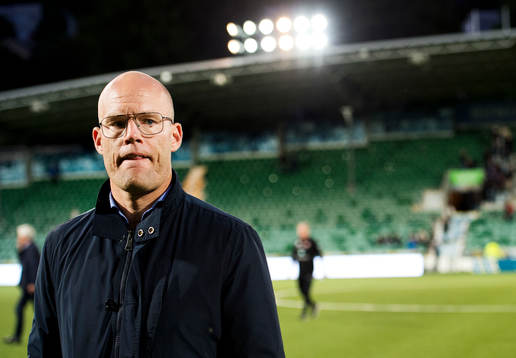 Sundsvalls tränare Joel Cedergren