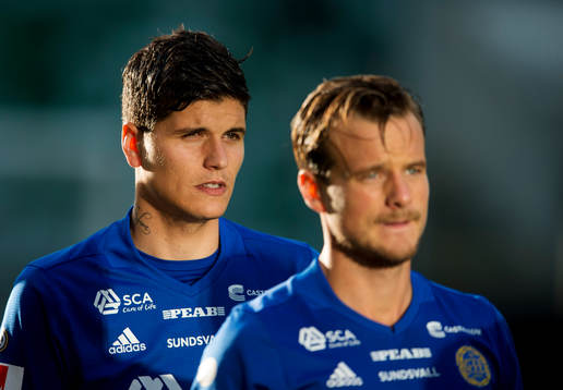 Sundsvalls David Batanero och Eric Larsson