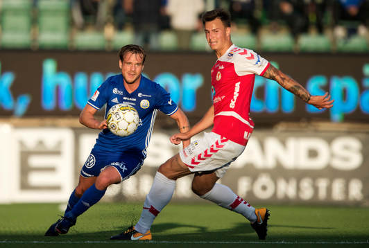 Sundsvalls Eric Larsson och Kalmars Melker Hallberg