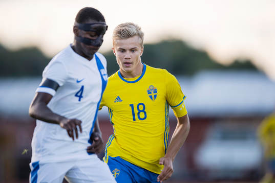 Finlands Tony Miettinen och Sveriges Jerry Schilström