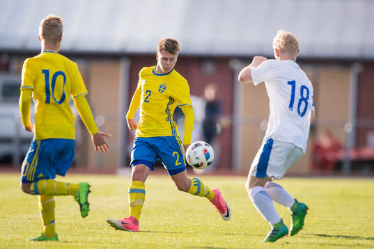 Sveriges Viktor Widell och Finlands Jouko Karhunen