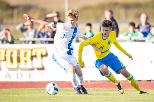 Finlands Lauri Kesti och Sveriges Tim Prica