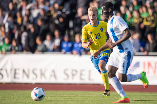 Sveriges Jerry Schilström och Finlands Tony Miettinen