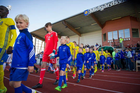 Sveriges målvakt Hugo Claesson