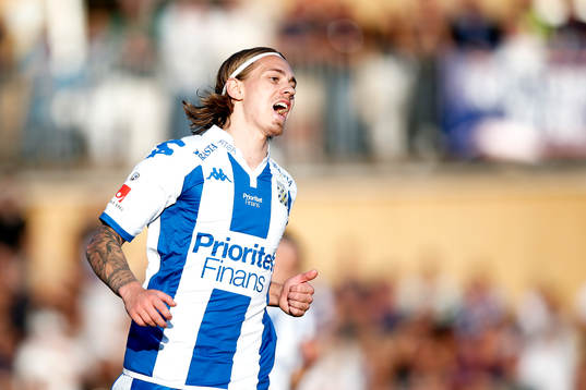 IFK Göteborgs Elias Mar Omarsson deppar