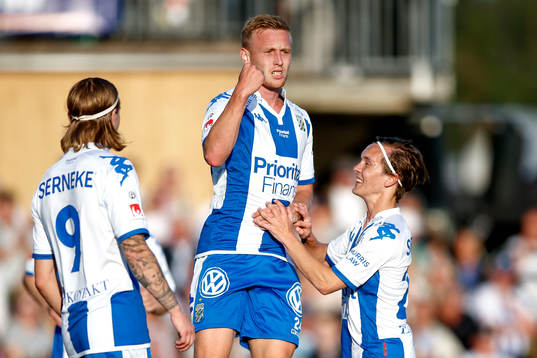 IFK Göteborgs Sebastian Ohlsson jublar
