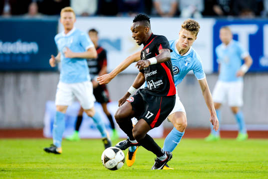 Trollhättans Charles Ikenna Kean och Malmö FFs Mattias