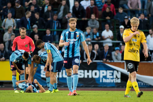 Gamla Upsalas Johannes Bolin vandrar av planen