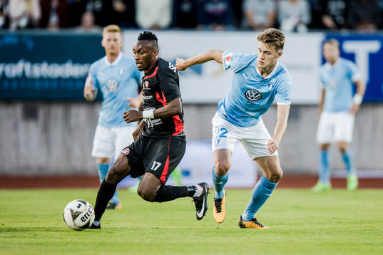 Trollhättans Charles Ikenna Kean och Malmö FFs Mattias