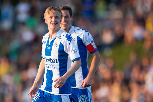 IFK Göteborgs Billy Nordström jublar