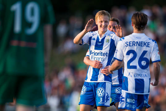 IFK Göteborgs Billy Nordström jublar