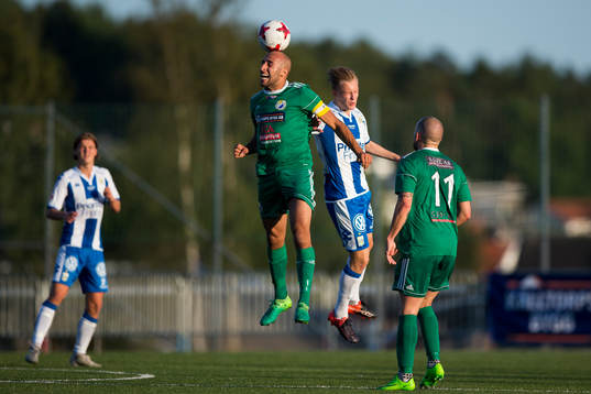 Landvetters Yasin Belouati vinner nickduell mot IFK