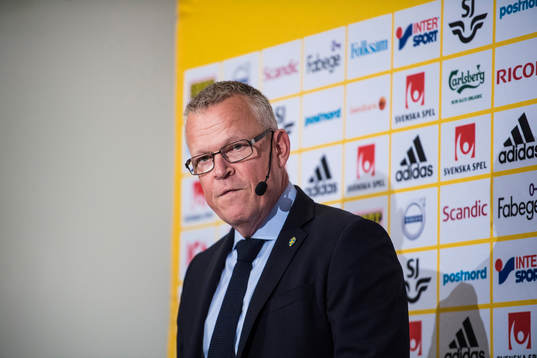 Sveriges förbundskapten Janne Andersson