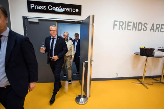 Sveriges förbundskapten Janne Andersson