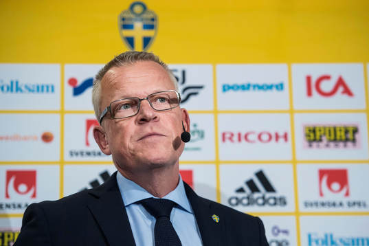Sveriges förbundskapten Janne Andersson