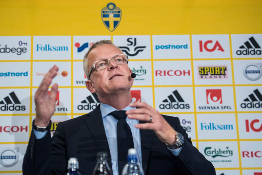 Sveriges förbundskapten Janne Andersson