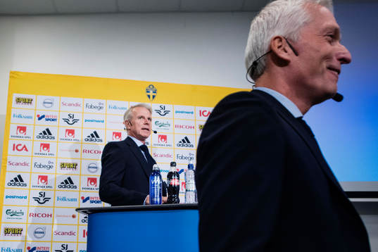 Roland Nilsson, förbundskapten U21, och generalsekreterare