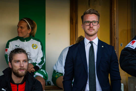 Hammarbys tränare Olof Unogård