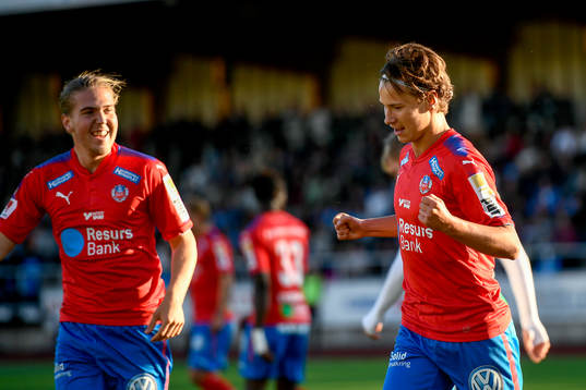 Helsingborgs Alex Timossi Andersson jublar