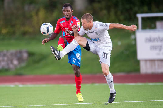 Helsingborgs Monday Samuel och Oskarshamns Johan Niklasson