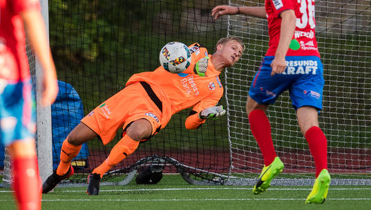 Helsingborgs målvakt Pär Hansson