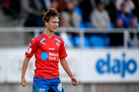 Helsingborgs Alex Timossi Andersson jublar