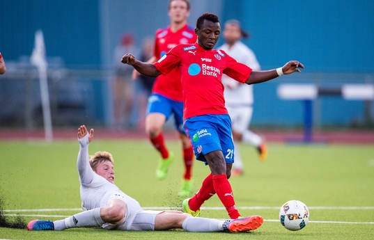 Helsingborgs Monday Samuel och Oskarshamns Anton Agebjörn