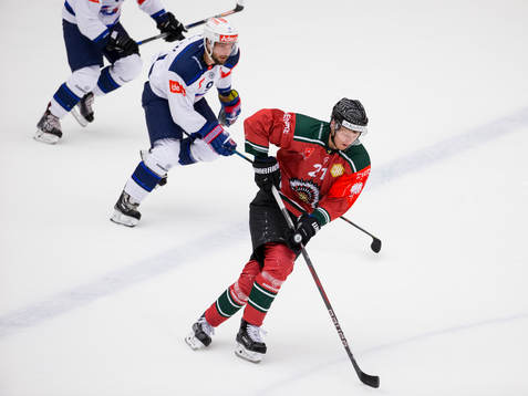Frölundas Christoffer Ehn före Zürichs Robert Nilsson