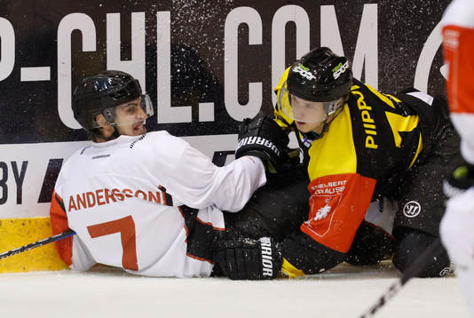 Nils Andersson, Malmö Redhawks and Topi Piipponen, KalPa