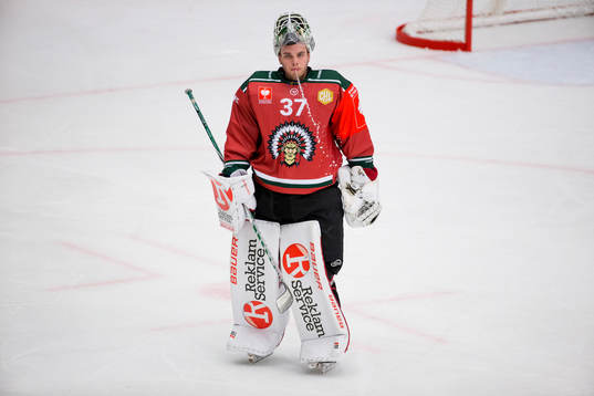 Frölundas målvakt Johan Gustafsson