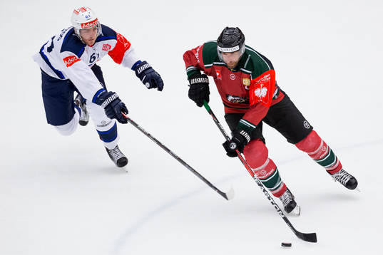 Frölundas Joel Lundqvist rundar Zürichs Fabrice Herzog