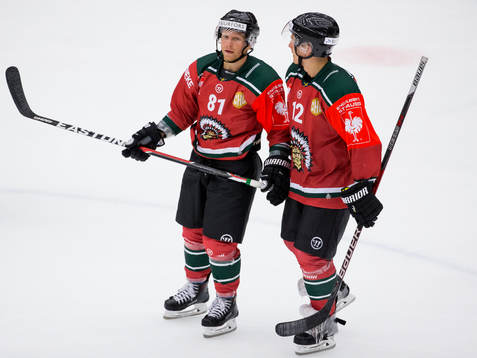 Frölundas Ryan Lasch och Max Friberg