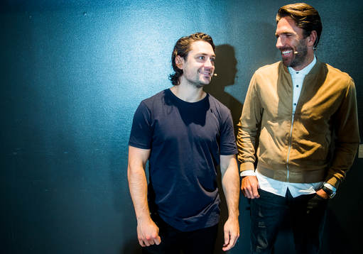 Mats Zuccarello och Henrik Lundqvist