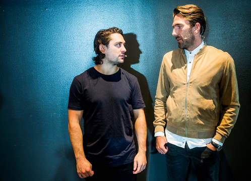 Mats Zuccarello och Henrik Lundqvist