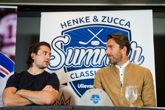 Mats Zuccarello och Henrik Lundqvist