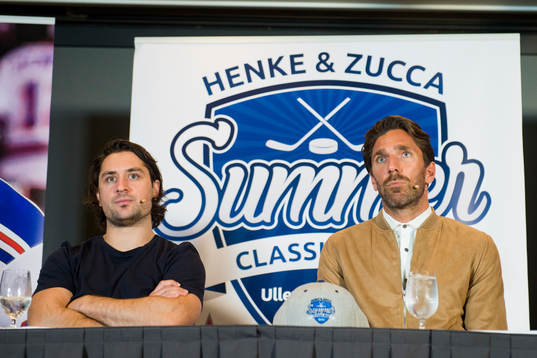 Mats Zuccarello och Henrik Lundqvist