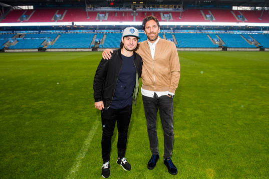 Mats Zuccarello och Henrik Lundqvist