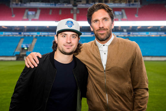 Mats Zuccarello och Henrik Lundqvist