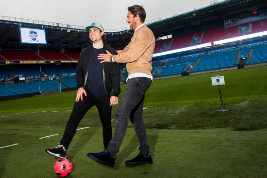 Mats Zuccarello och Henrik Lundqvist