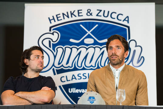 Mats Zuccarello och Henrik Lundqvist