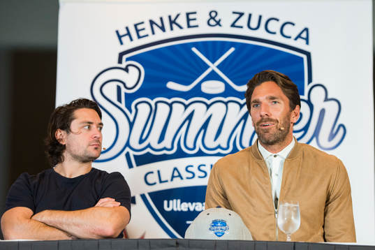 Mats Zuccarello och Henrik Lundqvist