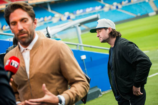 Mats Zuccarello och Henrik Lundqvist