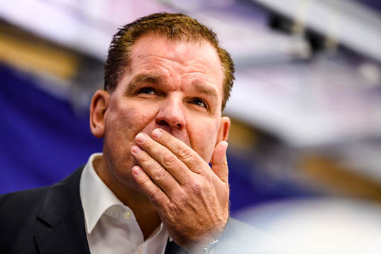 Sean Simpson head coach of Adler Mannheim