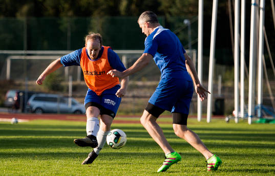 Pontus Serrander och Olle Nordberg när IFK Sundsvall