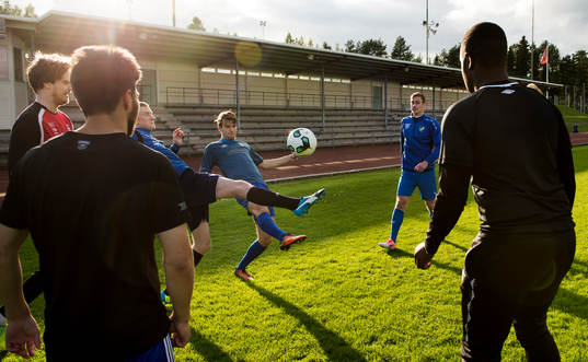 Axel Hedenström, Alexander Aspenrud, Oscar Lidström, Mika